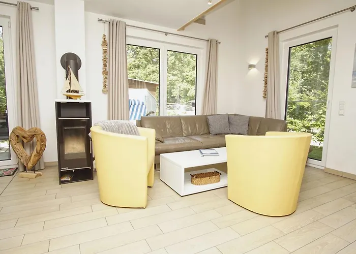 strandnahes Ferienhaus mit eigener Sauna und Kamin - Ferienhaus am Dünenstrand